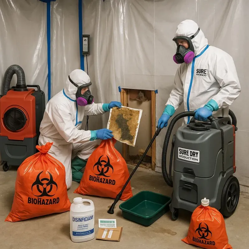Contaminated Water Handling Protocols process in Reynolds, GA