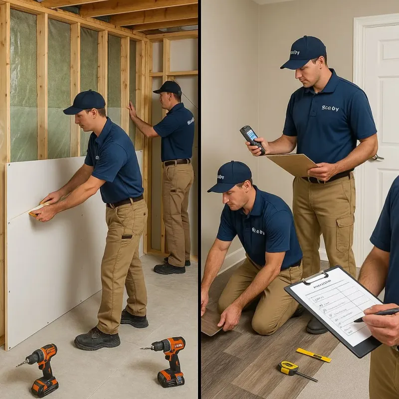 Repairs and Reconstruction process in Reynolds, GA