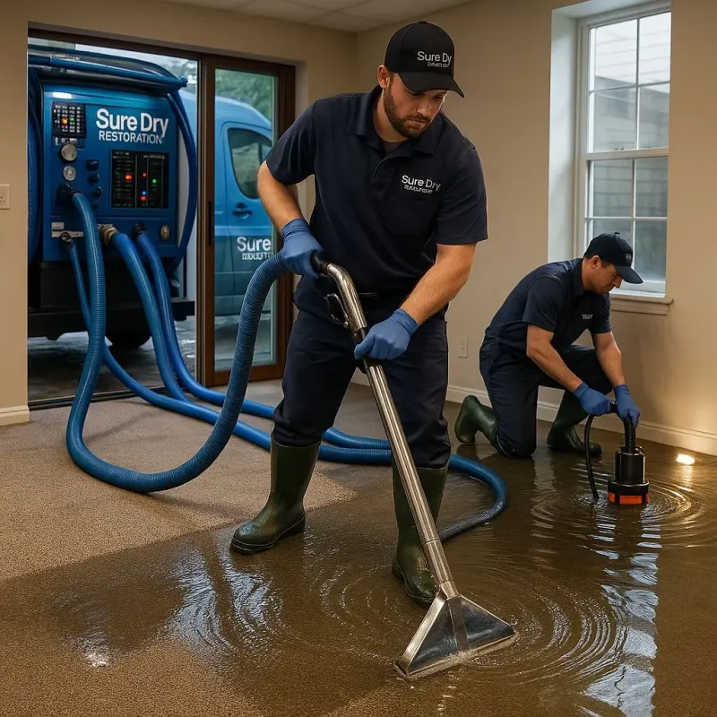 Water Extraction and Removal process in Reynolds, GA